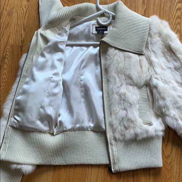 Bebe Rabbit Fur jacket - Picture 3 of 4